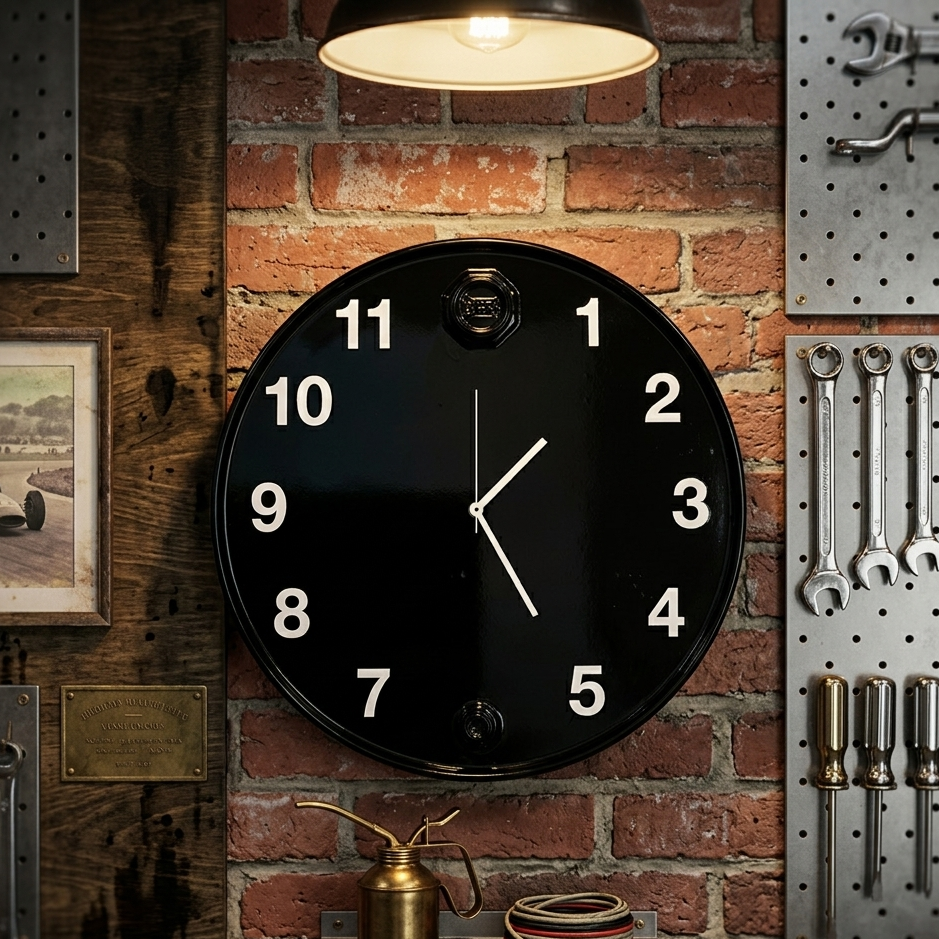 Building Guide - Oil Barrel Clock