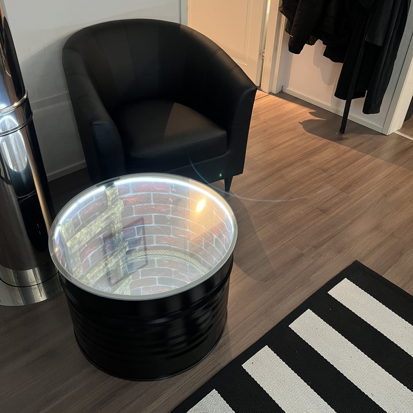 Material Kit - Oil Barrel Infinity Table