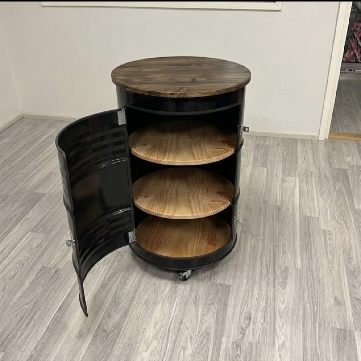 Building Guide - Oil Barrel Cabinet