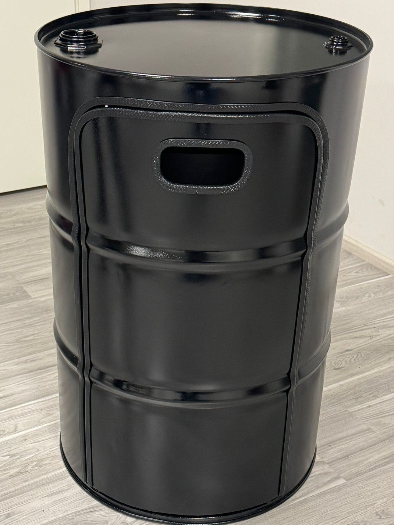 Oil Barrel Table Set
