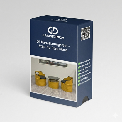 Building Guide - Oil Barrel Lounge Set