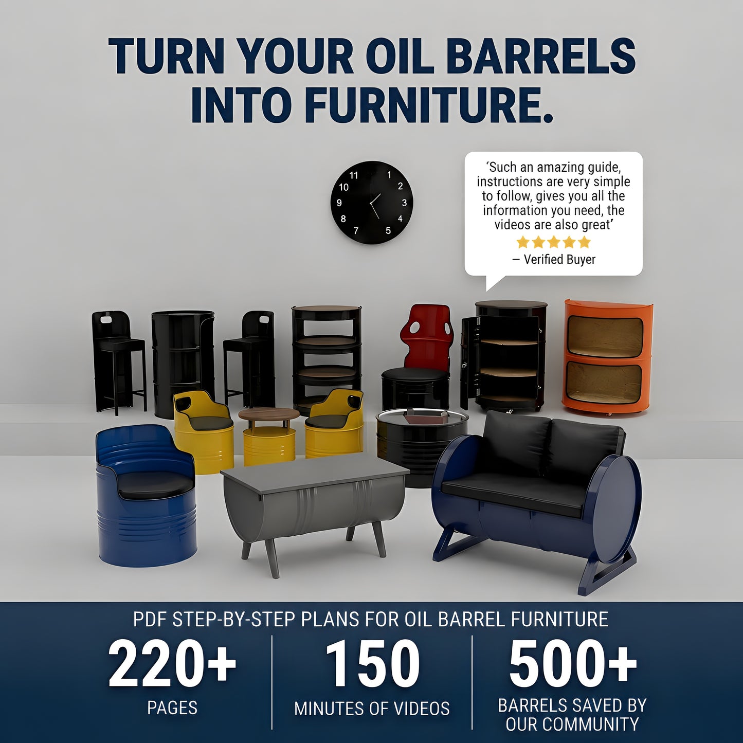 Building Guide - Oil Barrel Collection