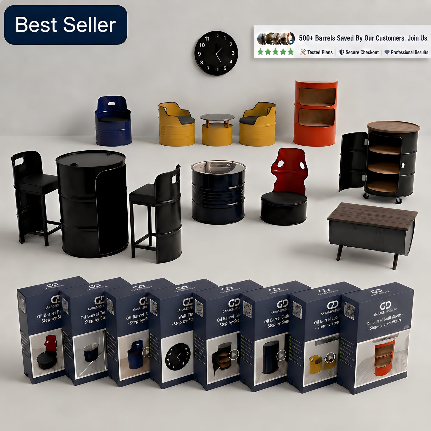 Building Guide - Oil Barrel Collection