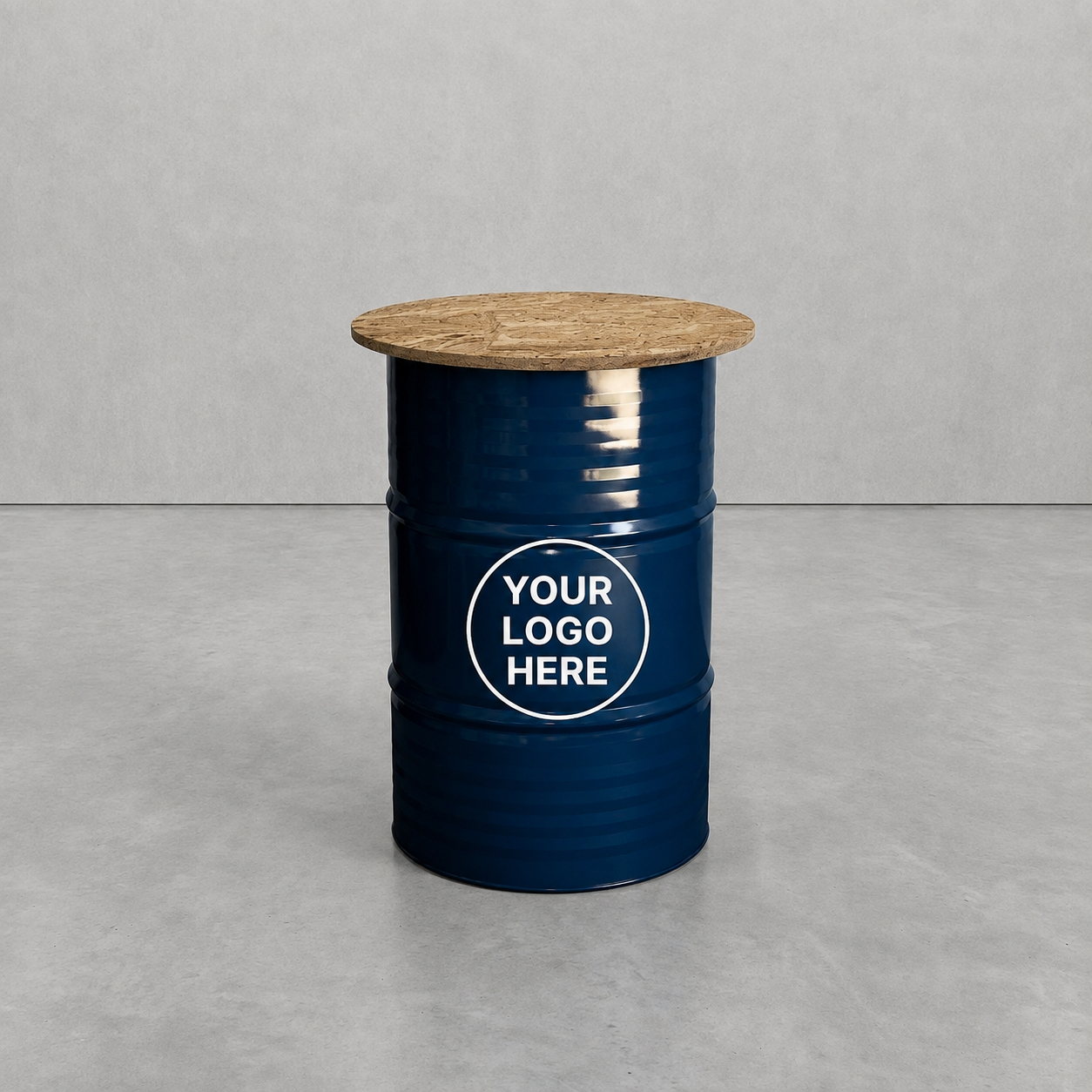 Oil Barrel Stand Table