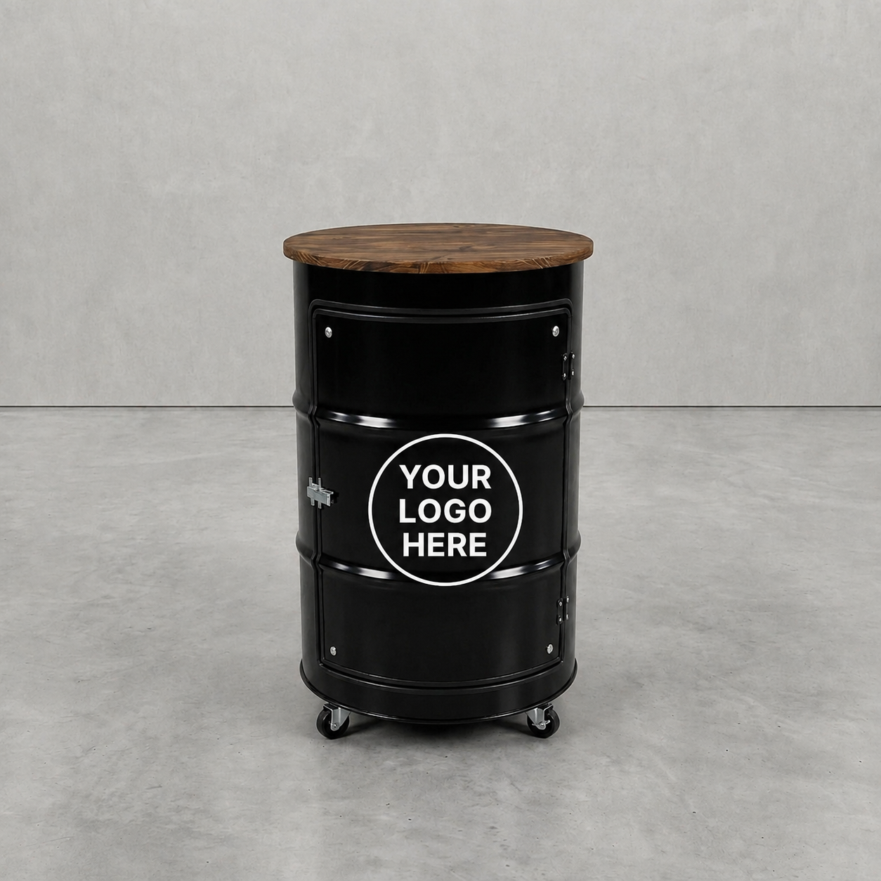 Oil Barrel Cabinet