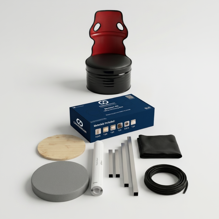 Material Kit - Oil Barrel Racing Seat