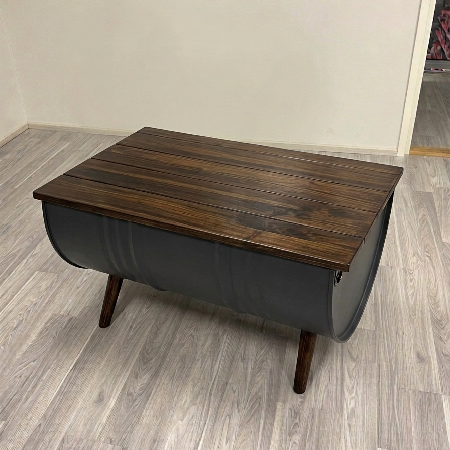Oil Barrel Coffee Table