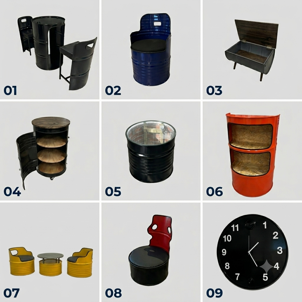 Building Guide - Oil Barrel Collection