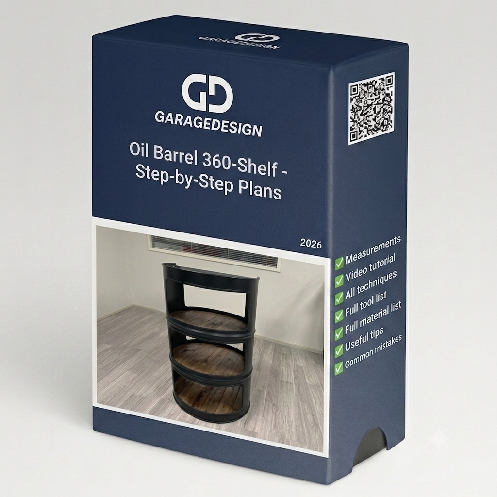 Building Guide - Oil Barrel 360-Shelf
