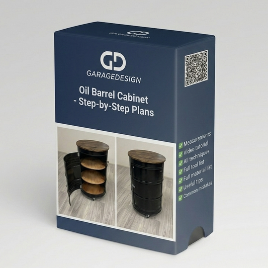 Building Guide - Oil Barrel Cabinet