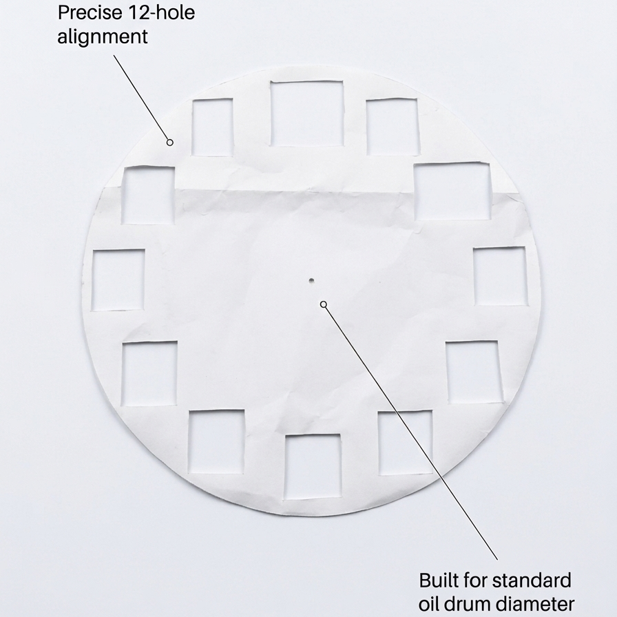 Material Kit - Oil Barrel Clock