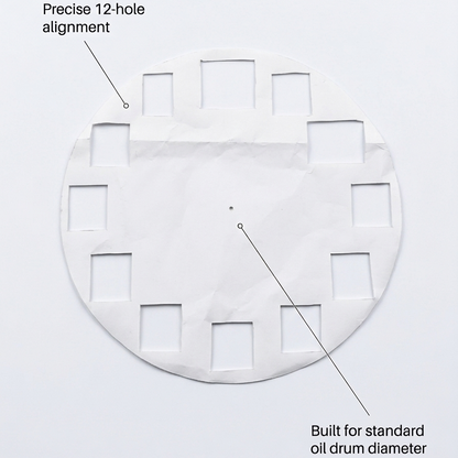Material Kit - Oil Barrel Clock