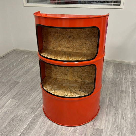 Material Kit - Oil Barrel Half-Shelf