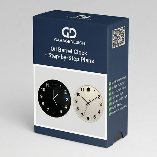 Building Guide - Oil Barrel Clock