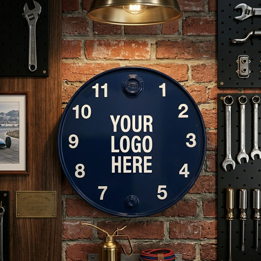 Oil Barrel Clock