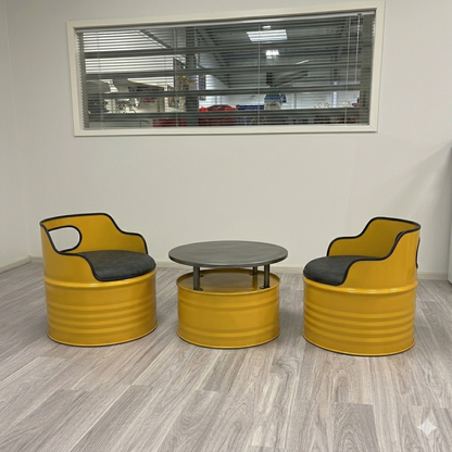 Building Guide - Oil Barrel Lounge Set