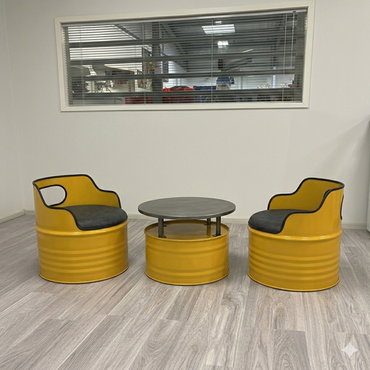 Building Guide - Oil Barrel Lounge Set