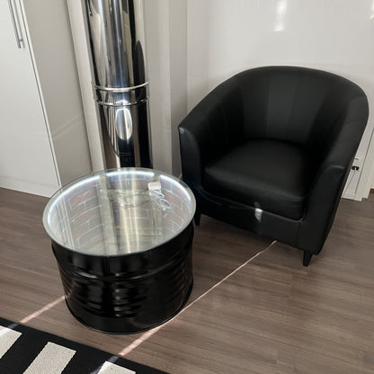 Oil Barrel Infinity Table