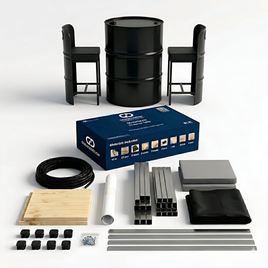 Material Kit - Oil Barrel Table Set