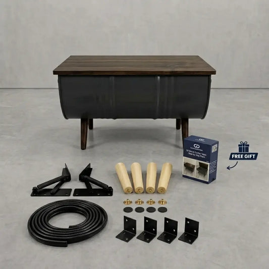 Material Kit - Oil Barrel Coffee Table